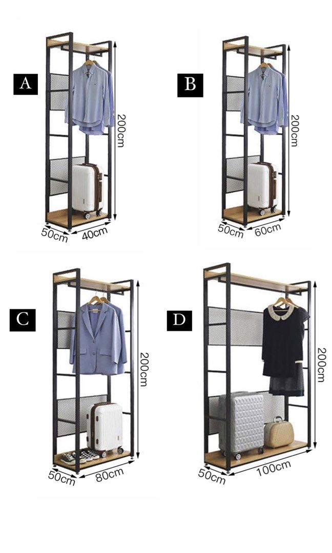 CRISPINA Open Concept Wardrobe - Radical Homes Singapore