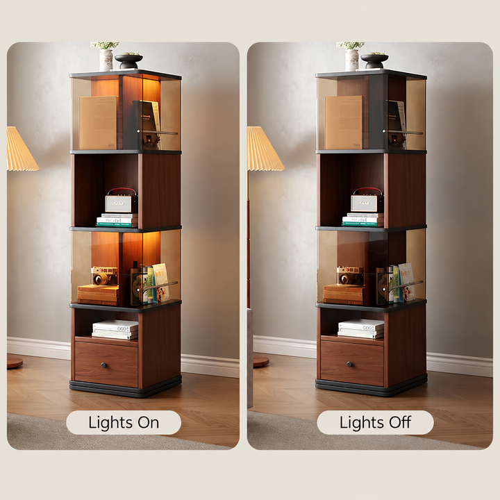 CELESTIA Modern Rotating Bookshelves - Cassa Haus Singapore