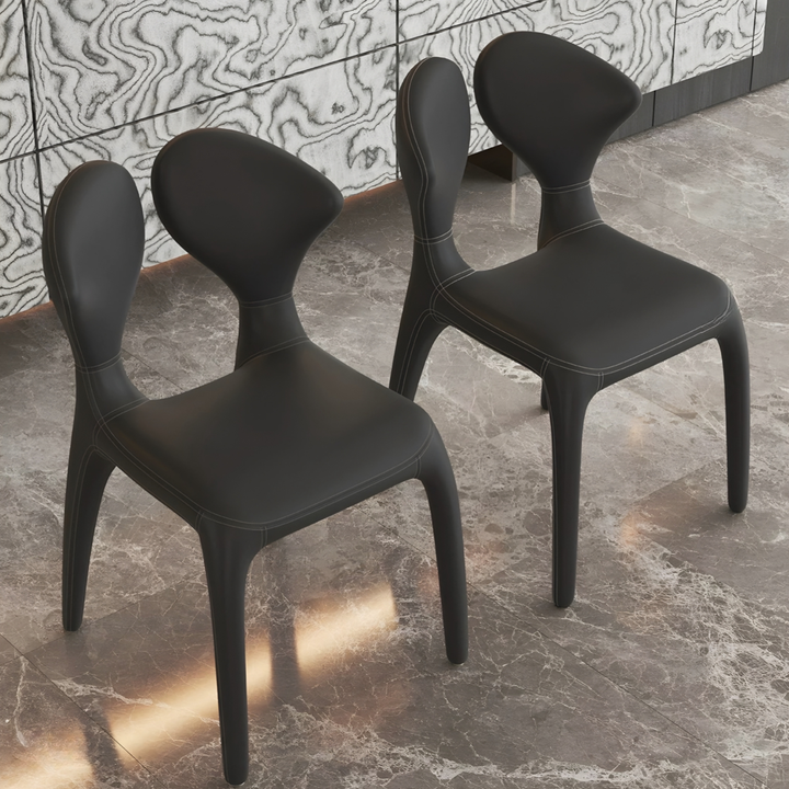 RENALDO Modern Leather Dining Chair
