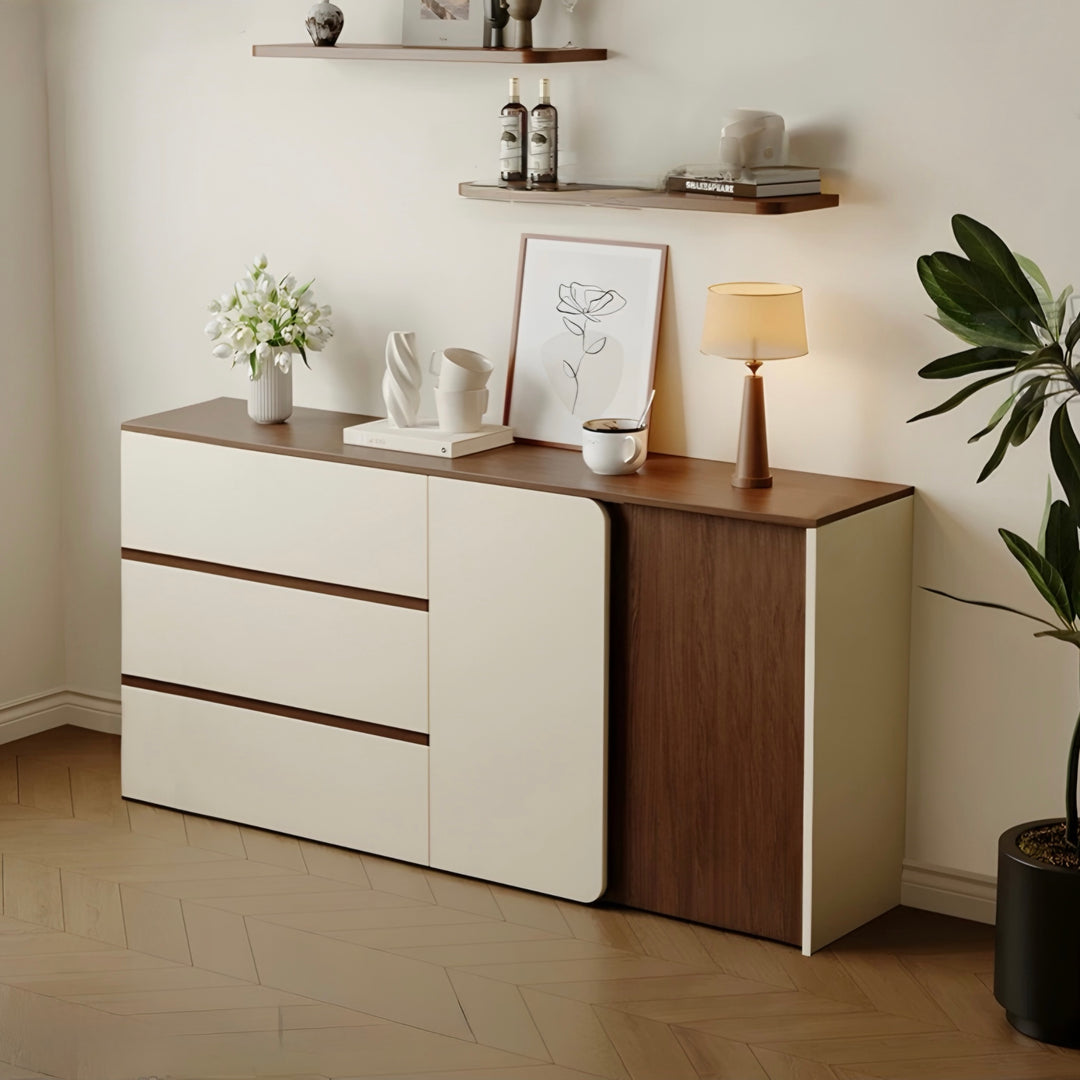 VALDEN Rustic Walnut Sideboard