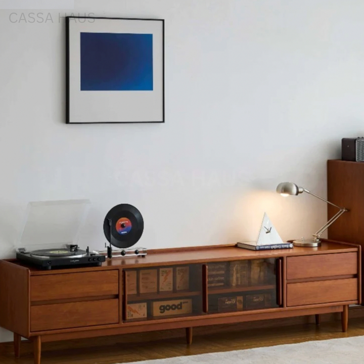 JUDAH Modern Solid Wood TV Console - Cassa Haus Singapore