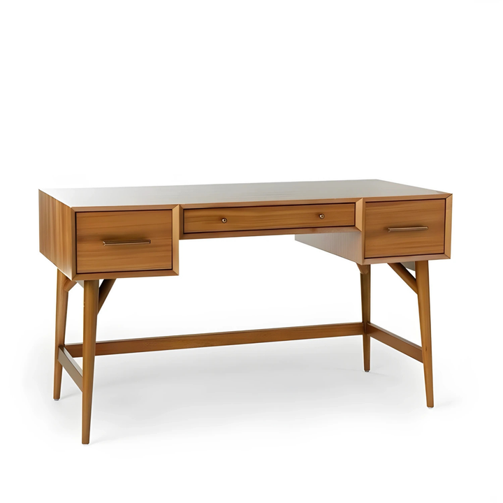 LENDEN Modern Solid Wood Study Table - Radical Homes Singapore