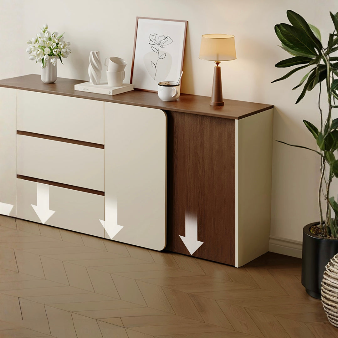 VALDEN Rustic Walnut Sideboard