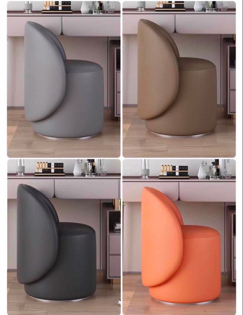 ACLAJ Modern Vanity Stool - Radical Homes Singapore