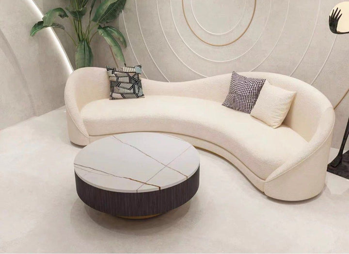 BAYOR Modern Curved Sofa - Radical Homes Singapore