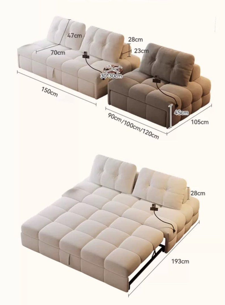 JANCE Modern Sofa Bed - Radical Homes Singapore