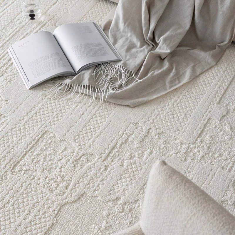 LINDE Modern Water Resistant Textured Rug - Radical Homes Singapore