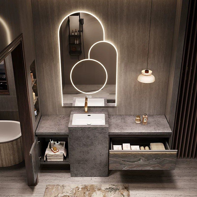 MOFE Modern Sintered Stone Vanity Sink - Radical Homes Singapore