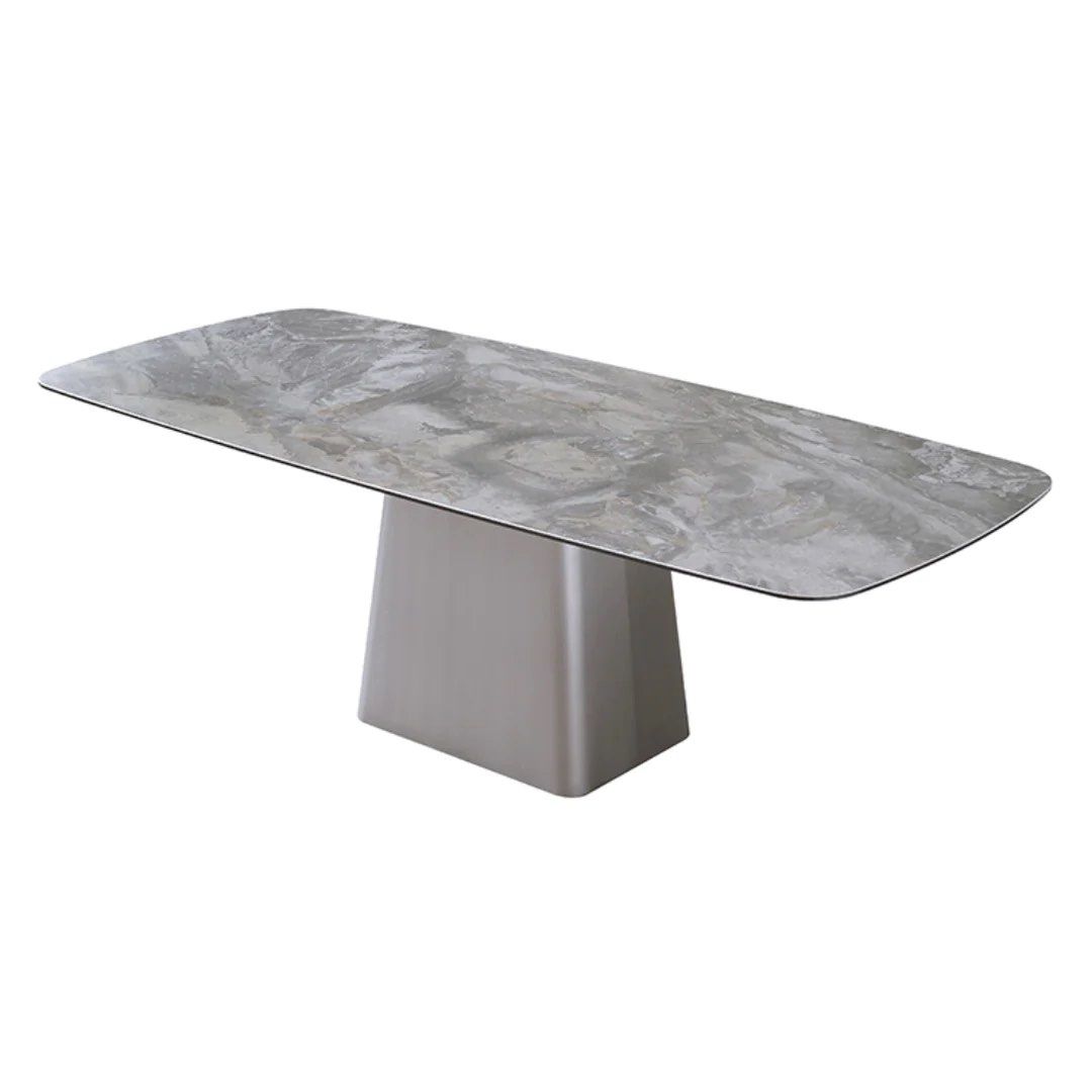 MILES Sintered Stone Dining Table - Radical Homes Singapore