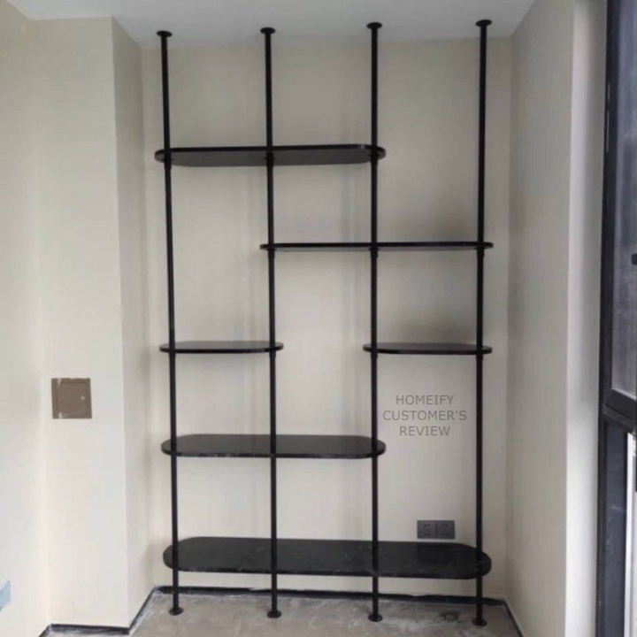 SABELLY Modern Full Length Wall Shelf - Radical Homes Singapore
