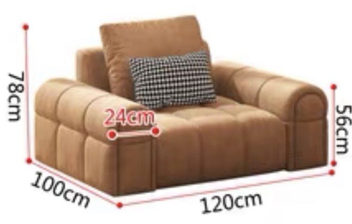 QUELIA Modern Scratch Resistant Sofa