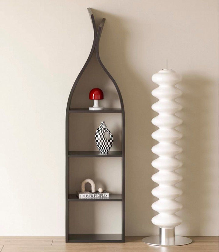AFERIME Modern Solid Wood Bookshelf - Radical Homes Singapore