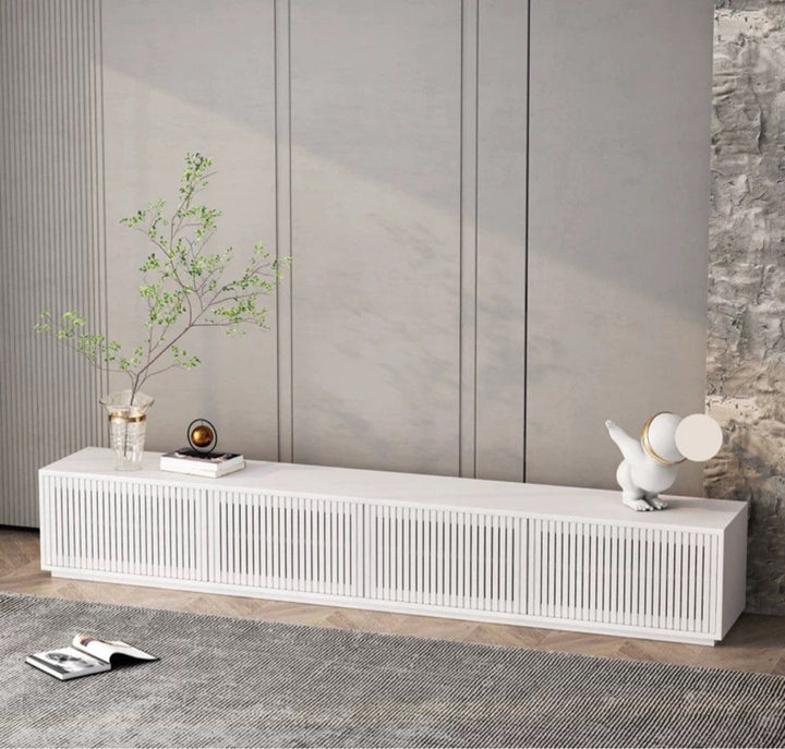 CESTER Japandi Solid Wood TV Console - Radical Homes Singapore