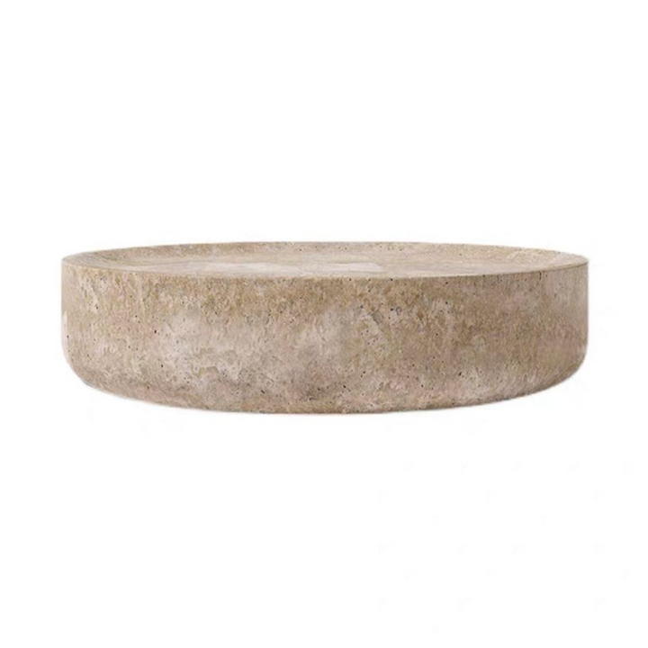 SAM Modern Travertine Coffee Table