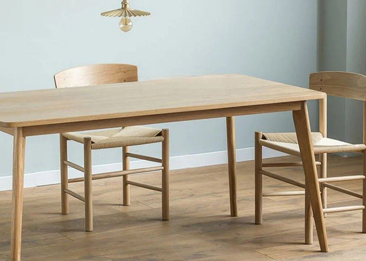 RAVELIN Modern Solid Wood Dining Table - Cassa Haus Singapore
