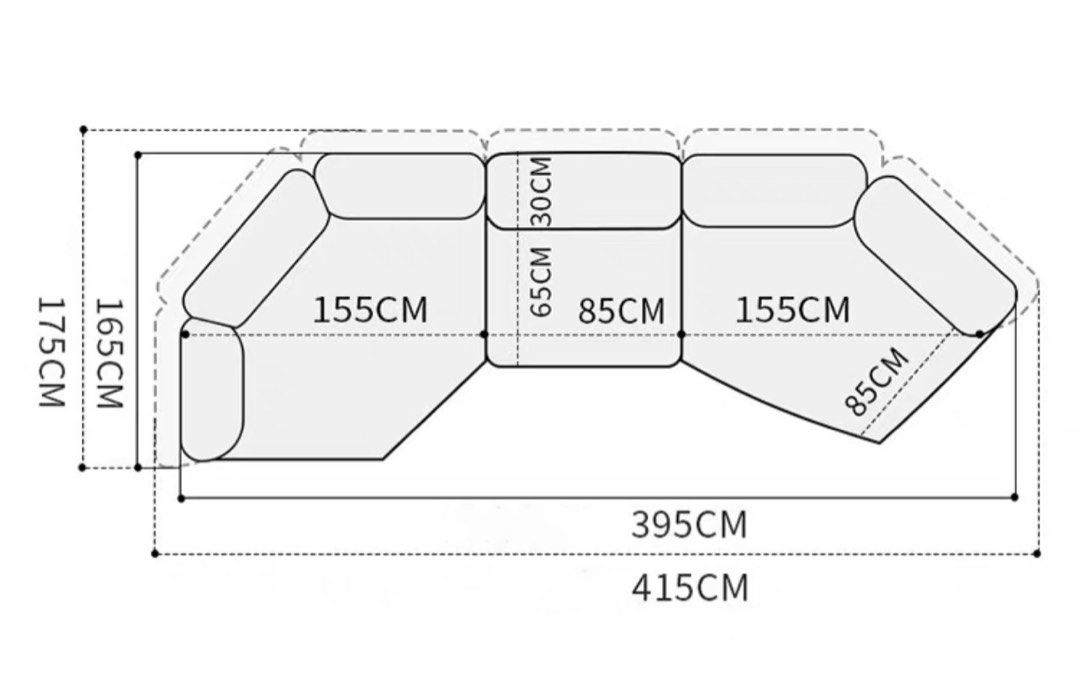 MOFI Modern Fabric Sofa - Radical Homes Singapore