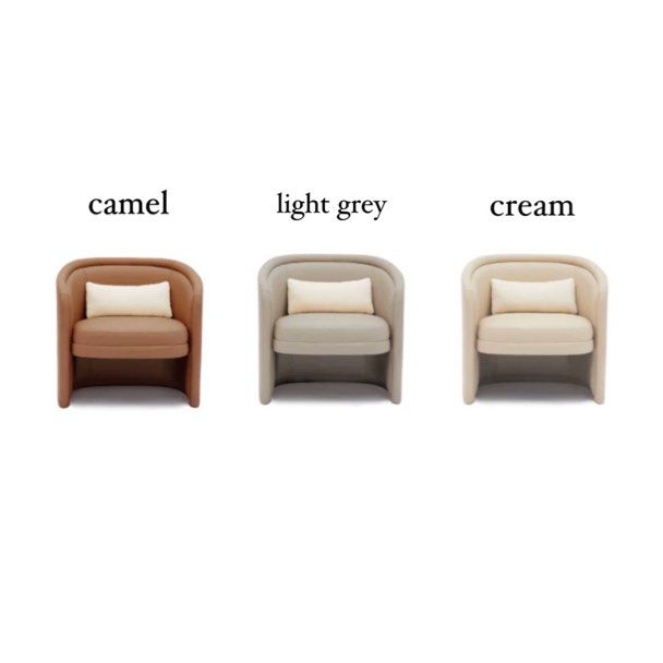 JAYDEN Modern Leather Armchair - Radical Homes Singapore