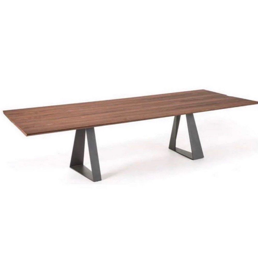 FONTANA Modern Solid Wood Dining/Office Table - Radical Homes Singapore