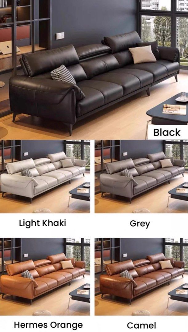 KORDEL Modern Leather Sectional Sofa - Radical Homes Singapore
