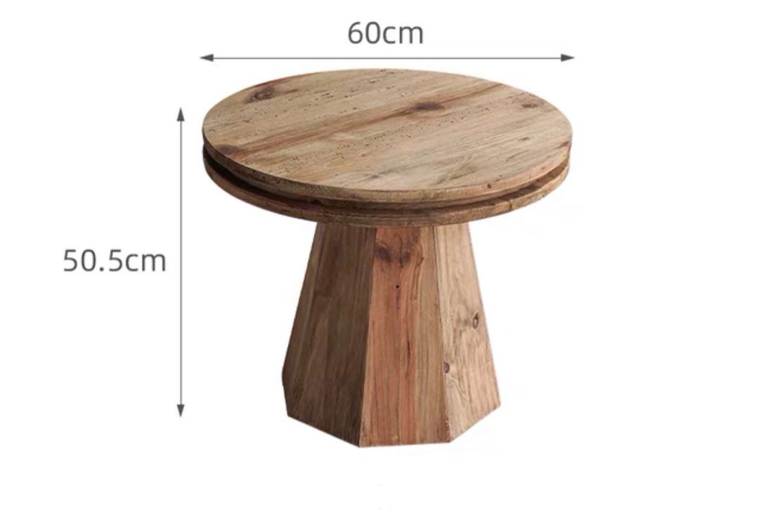 ARLOVSKI Vintage Solid Wood Coffee Table - Radical Homes Singapore