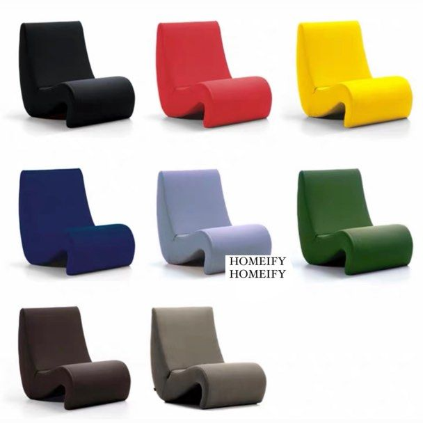MARVIN Modern Fabric Lounge Chair - Radical Homes Singapore