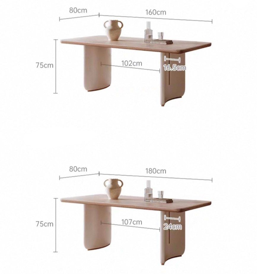 ABYSS Modern Sintered Stone Dining Table - Cassa Haus Singapore