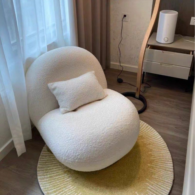 MERRITT Modern Rotatable Lounge Chair - Radical Homes Singapore