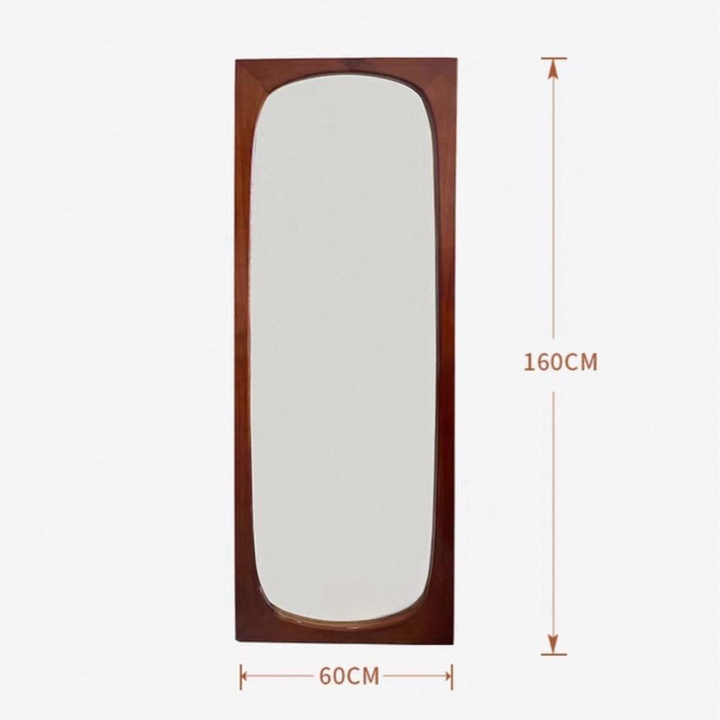 JAOE Modern Solid Wood Full Length Mirror - Radical Homes Singapore