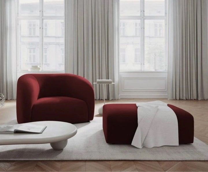 PEREZ Modern Scratch Resistant Curve Sofa - Radical Homes Singapore