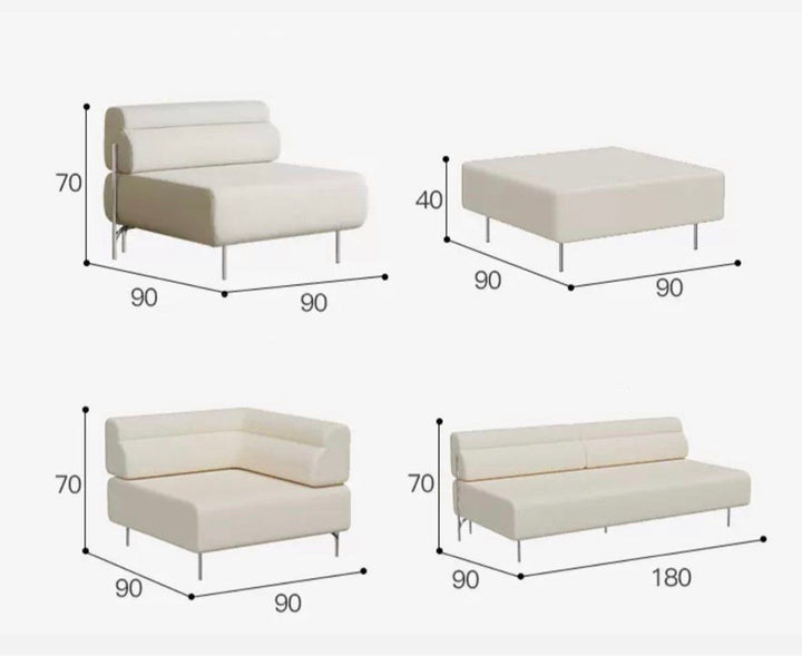 KENDRICK Modern Fabric Sofa - Radical Homes Singapore