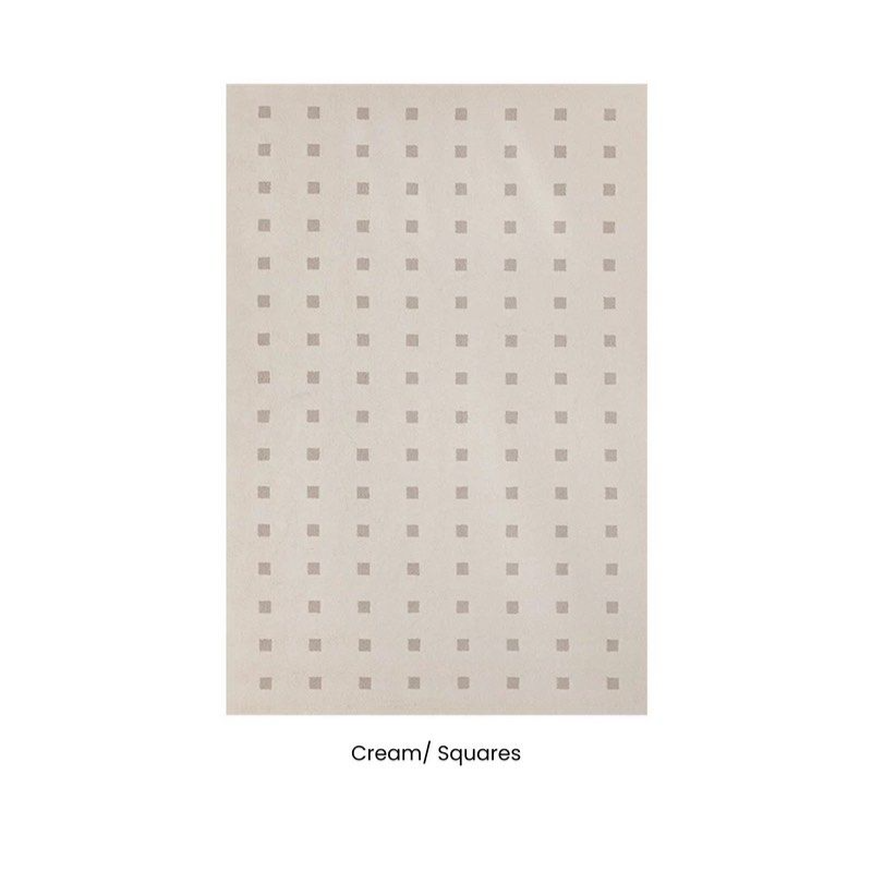 ASHON Water Resistant Squares Rug - Radical Homes Singapore