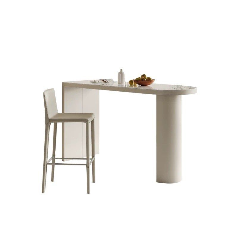 AZRIEL Modern Sintered Stone Bar Table - Cassa Haus Singapore