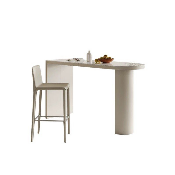 AZRIEL Modern Sintered Stone Bar Table - Cassa Haus Singapore