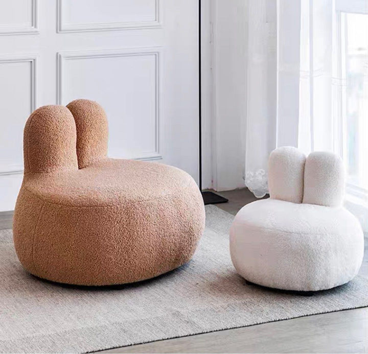 JOANNA Modern Boucle Lounge Chair - Radical Homes Singapore