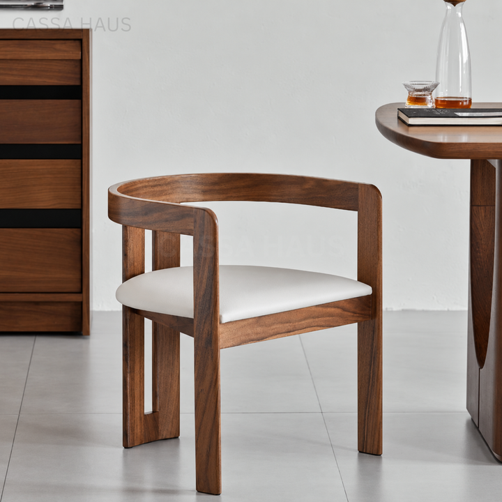 OFON Modern Solid Wood Dining Chair
