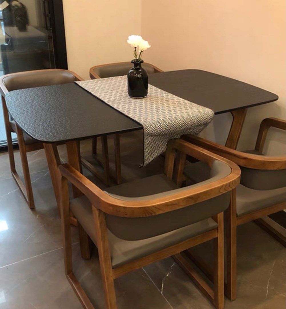 JONES Modern Sintered Stone Dining Table - Radical Homes Singapore