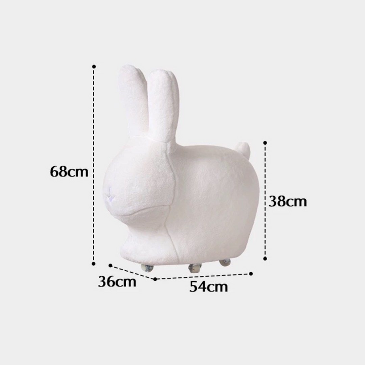 NAORIE Flannel Rabbit Stool - Radical Homes Singapore