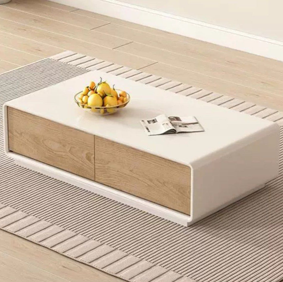 WILLIAM Japandi TV Console & Coffee Table - Radical Homes Singapore