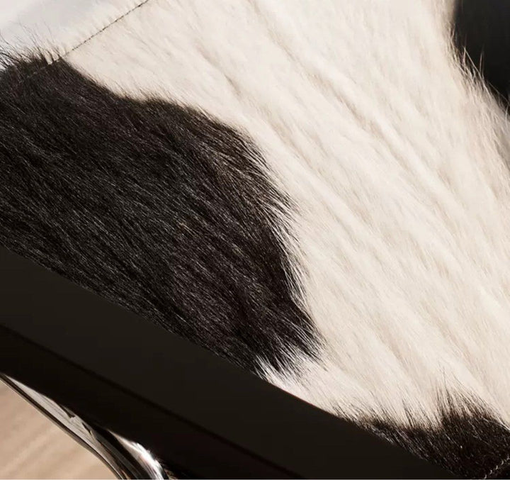 CORVAIL Modern Cowhide Leather Lounge Chair - Cassa Haus Singapore