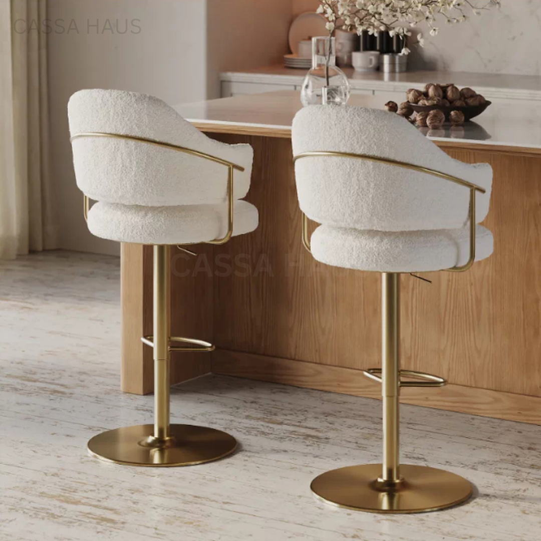 KLEGEN Modern Swivel Bar Stool