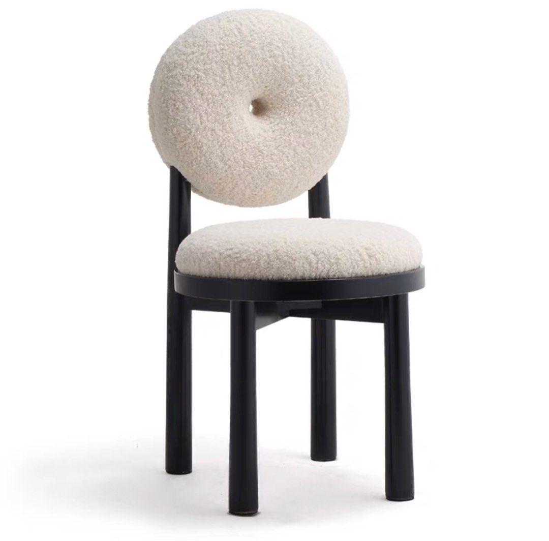 JULIEN Modern Boucle Dining Chair - Radical Homes Singapore
