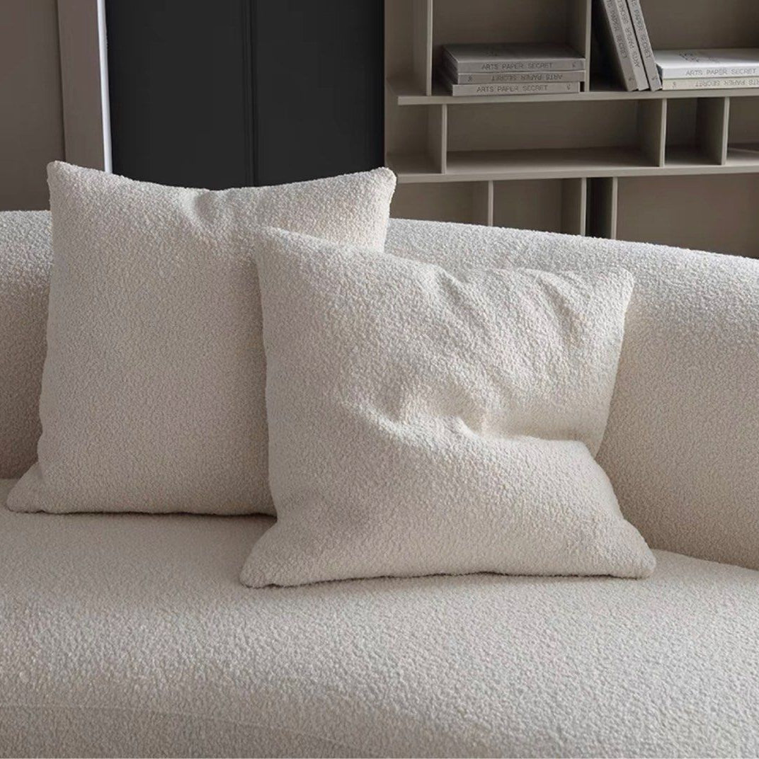 ELLE Boucle Sectional Sofa - Radical Homes Singapore
