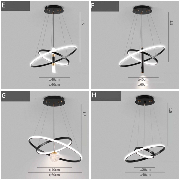 CARESCO Modern Ceiling Light - Radical Homes Singapore