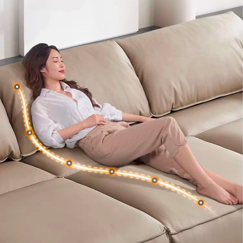 VITO Modern Electric Motorised Leather Sofa - Radical Homes Singapore