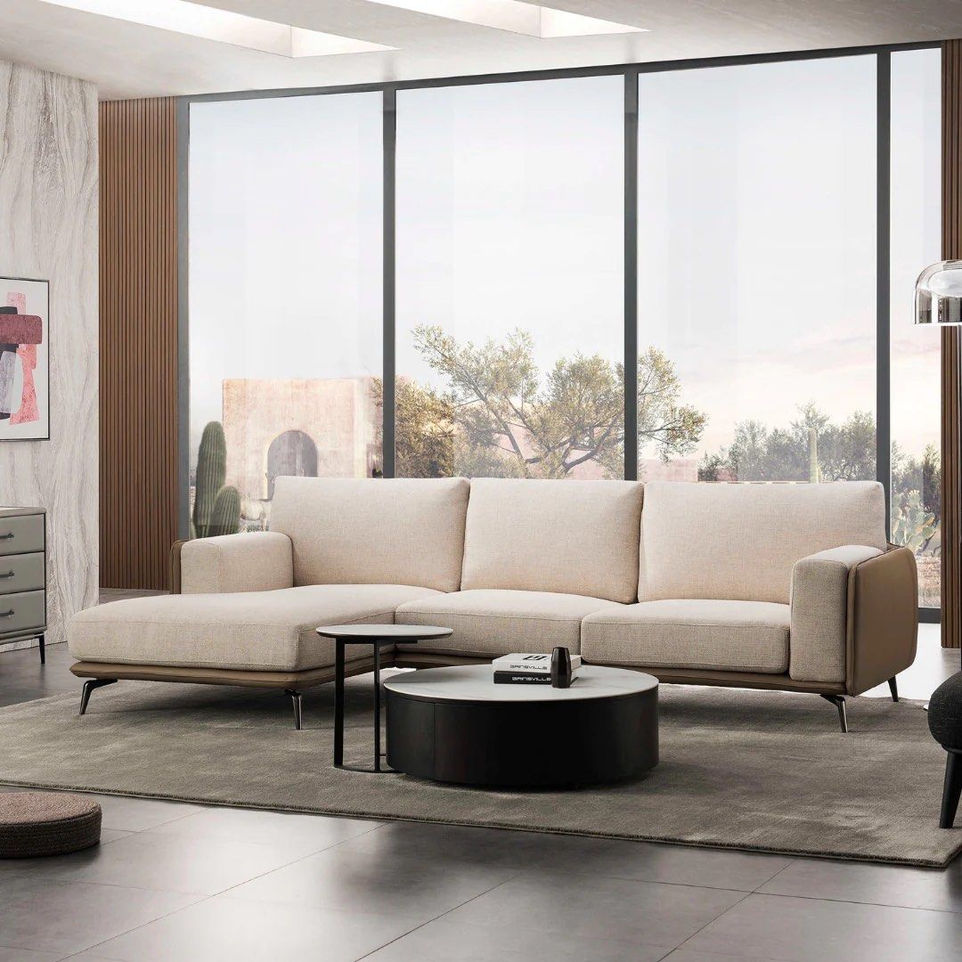 XERDEN Fabric Sectional Sofa - Cassa Haus Singapore
