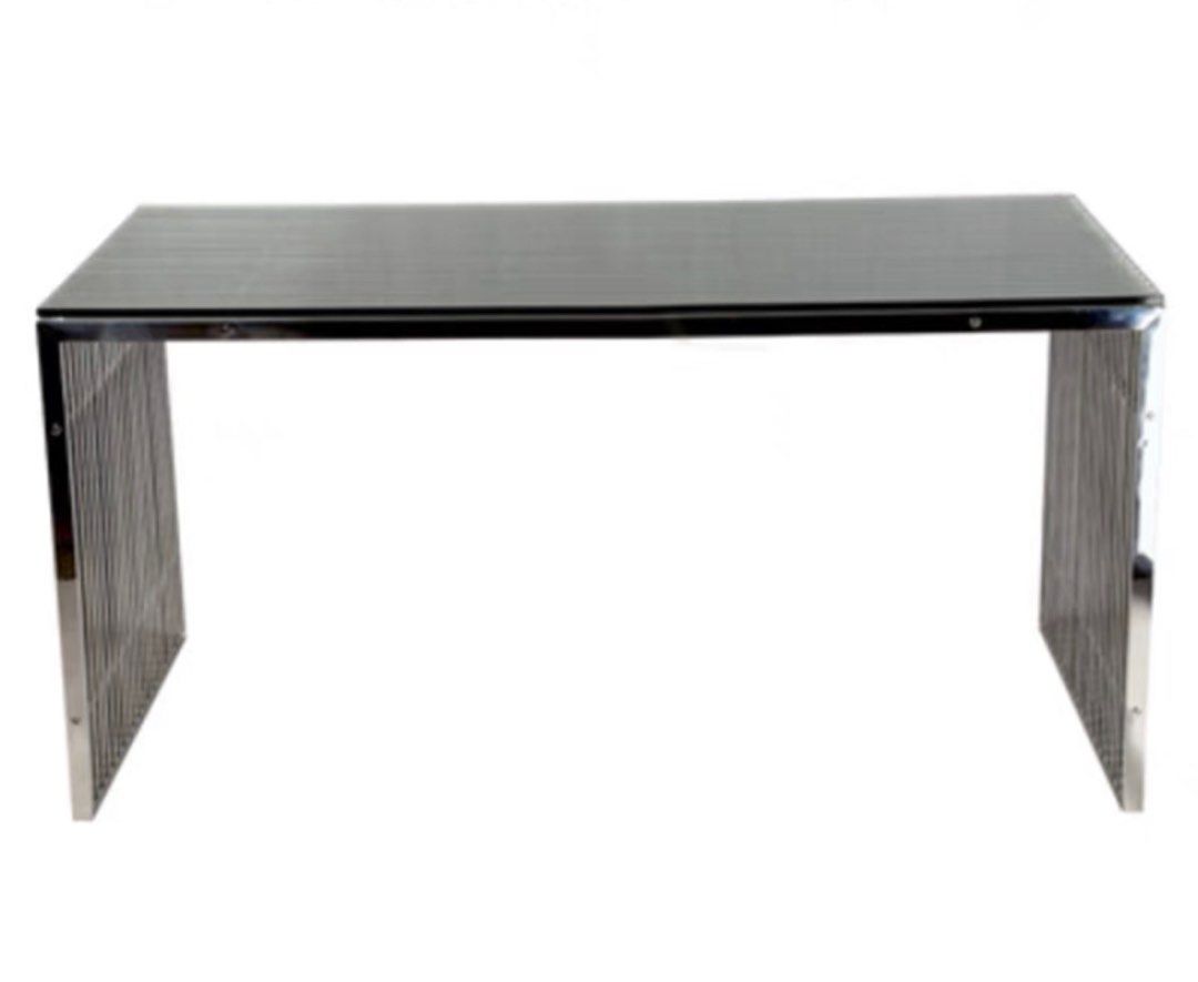 BRAM Modern Stainless Steel Bench - Radical Homes Singapore