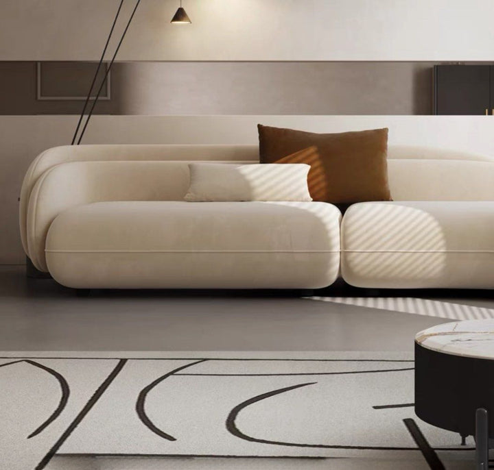 FORTE Scratch Resistant Curve Sofa - Radical Homes Singapore