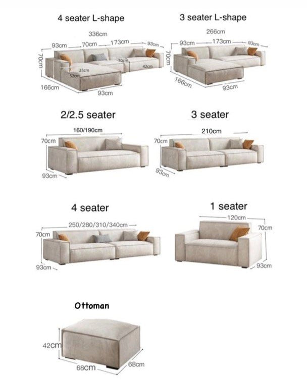 FENWYN Modern Leathaire Sofa - Cassa Haus Singapore