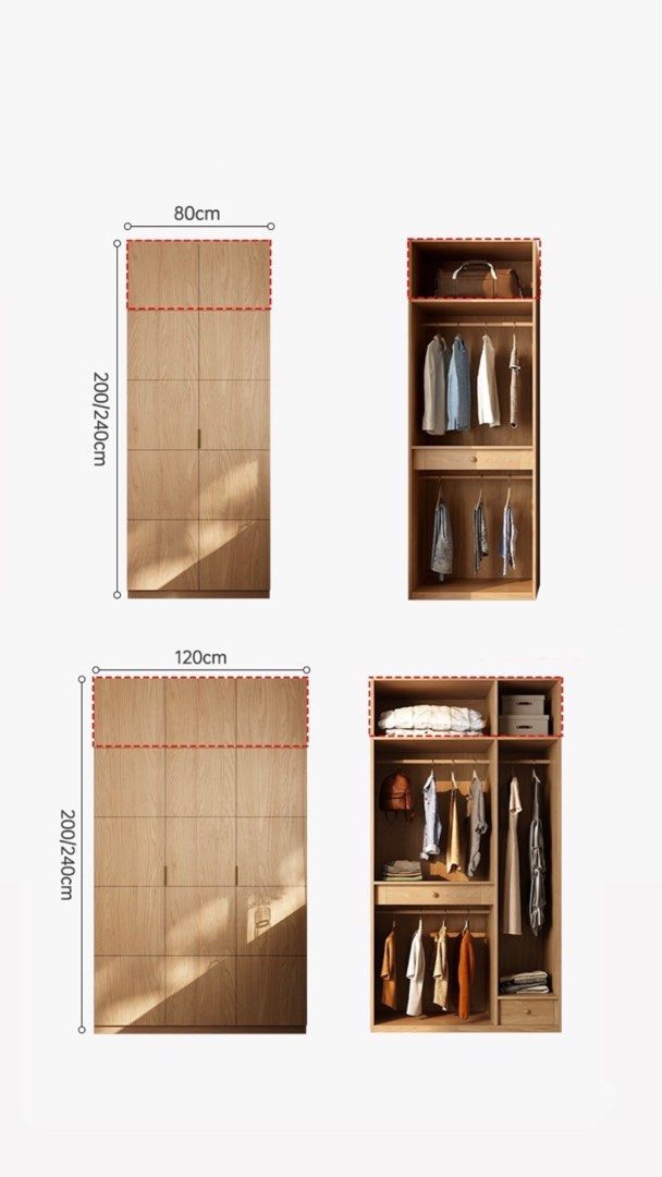 CLAUDE Japandi Wardrobe - Radical Homes Singapore