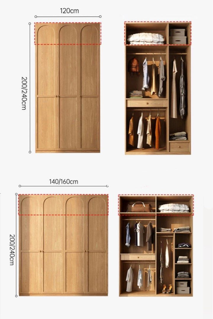 RUFUS Japandi Wardrobe - Radical Homes Singapore